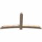 Ekena Millwork Bellingham Smooth Timber Gable Bracket, Douglas Fir, 84"W x 42"H x 3 1/2"D x 5 1/2"F, 12/12 Pitch GBW084X42X0406BEL00SDF - alternate 3